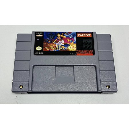 Aladdin, Super Nintendo, Snes, Cartucho Original (Usado)