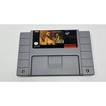 Rei Leao Lion King, Super Nintendo, Snes, Cartucho Original (Usado)