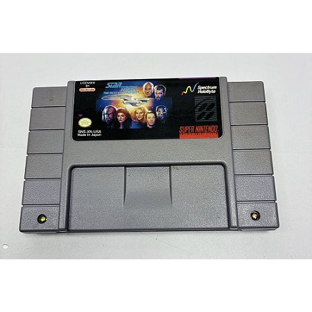 Star Trek Generetation Original, Super Nintendo, Snes, Cartucho Original (Usado)