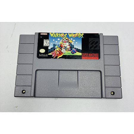 Warios Woods Super Nintendo, Snes, Cartucho Original (Usado)