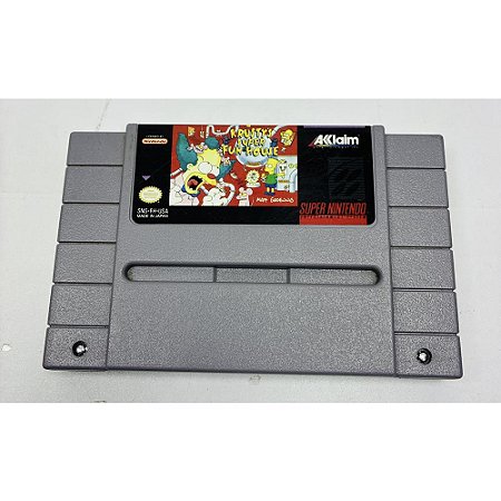 Krustys Super Fun House, Super Nintendo, Snes, Cartucho Original (Usado)