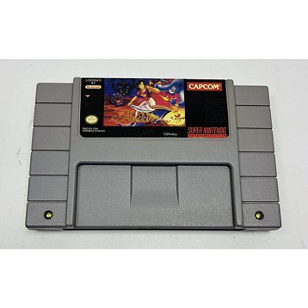 Aladdin, Super Nintendo, Snes, Cartucho Original (Usado)