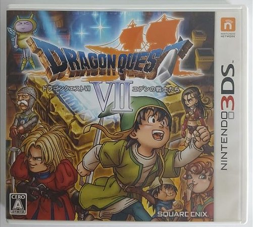 Dragon Quest VII Fragments Of Forgotten Past (Japonês) - 3DS (Mídia Fisica) Original - Usado