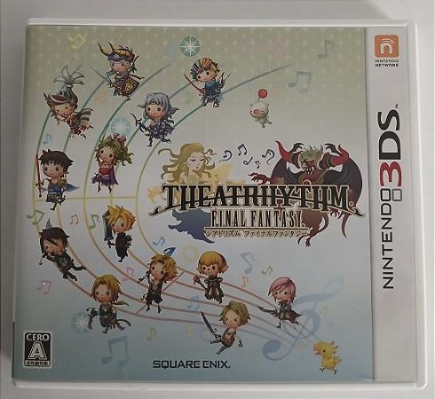 Theatrhythm Final Fantasy (Japonês) - 3DS (Mídia Fisica) Original - Usado