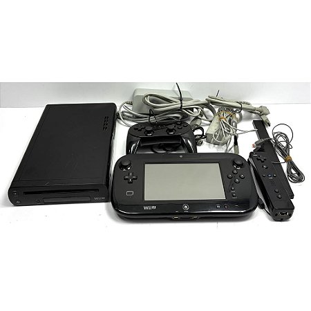 Console Nintendo Wii U Deluxe 32GB Preto (Usado)