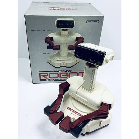 Robot, R.o.b. , Na Caixa, Famicom, Nes, Nintendo, Original (Usado)