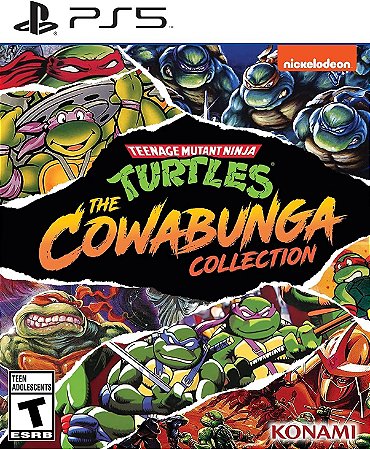 Teenage Mutant Ninja Turtles The Cowabunga Collection - PS5 (Mídia Física) - Novo, Lacrado