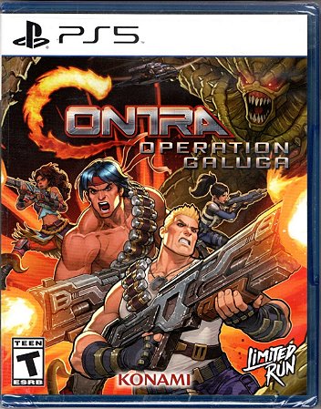 Contra Operation Galuga - PS5 (Mídia Física) - Novo, Lacrado