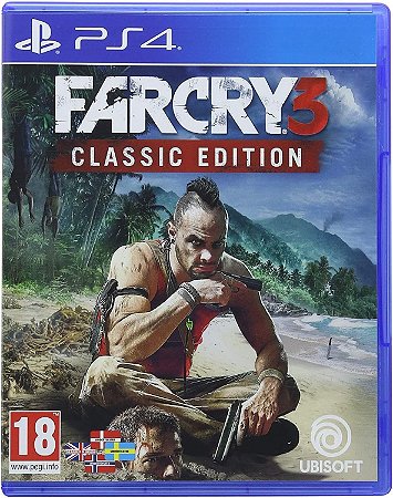 Far Cry 3 Classic Edition - PS4 (Mídia Física) - Novo, Lacrado