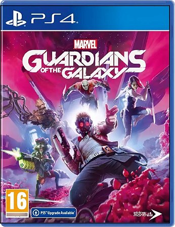 Marvel Guardians Of The Galaxy - PS4 (Mídia Física) - Novo, Lacrado