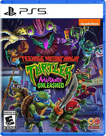 Teenage Mutant Ninja Turtles Mutants Unleashed - PS5 (Mídia Física) - Novo, Lacrado