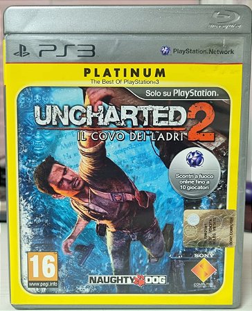 Uncharted 2 Among Thieves - PS3 (Mídia Física) - USADO