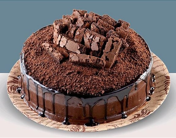 Bolo Blackbrownie Tamanho P (aro 18)