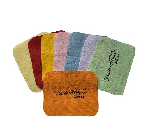 Flanelas Mágicas Petit com o logo Original