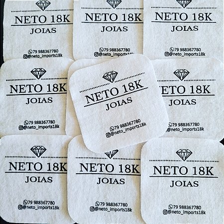 Flanelas Mágicas 9x9 cm personalizadas com sua logo