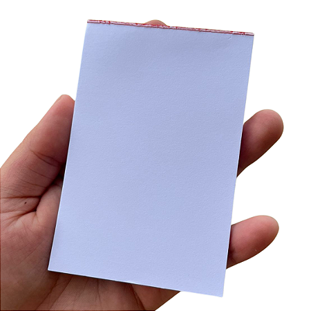 Bloquinhos de anotações - lisos 50 folhas 7x10cm