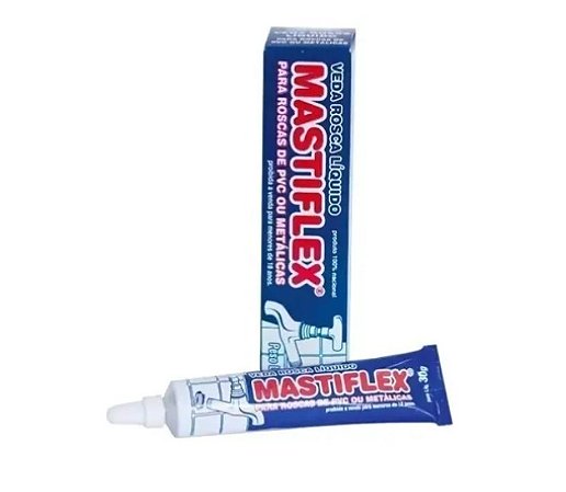 Veda Rosca Líquida Para Pvc Metalicos Mastiflex 30g