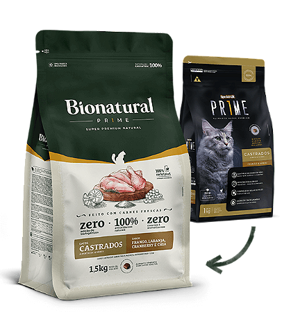 SPECIAL CAT PRIME CASTRADO SABOR FRANGO E ARROZ