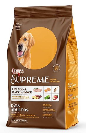 QUATREE SUPREME RAÇAS MÉDIAS E GRANDES SABOR FRANGO