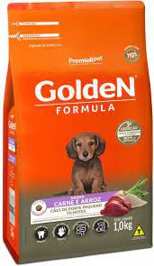 GOLDEN MINI BITS FILHOTES CARNE E ARROZ