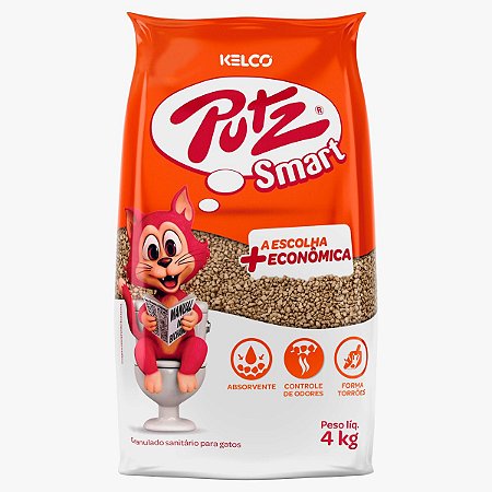 Areia Higiênica Putz Smart