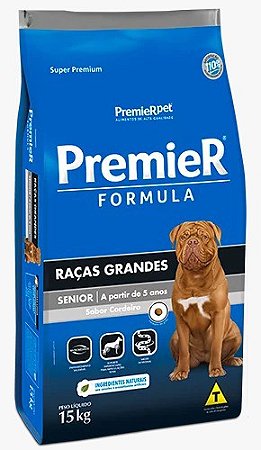 PremieR Formula Raças Grandes Senior Sabor Cordeiro
