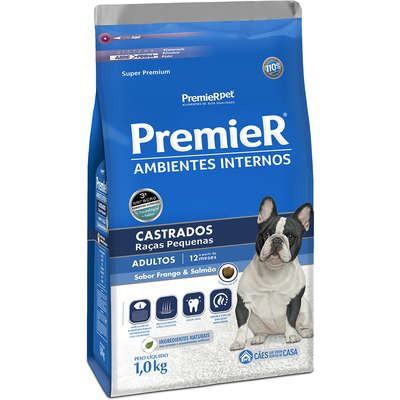 PremieR Ambientes Internos Castrados Cães Adultos