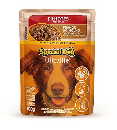 SACHÊ SPECIAL DOG ULTRALIFE FILHOTES SABOR FRANGO