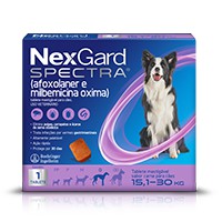 NexGard Spectra® G 15,1kg a 30kg