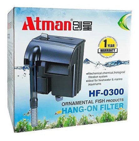 FILTRO EXTERNO ATMAN HF-0300 300L/H 110V