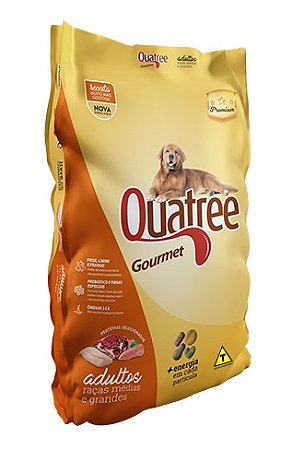 Quatree Gourmet Adultos Raças Médias e Grandes