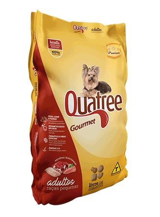 Quatree Gourmet Adultos Raças Pequenas