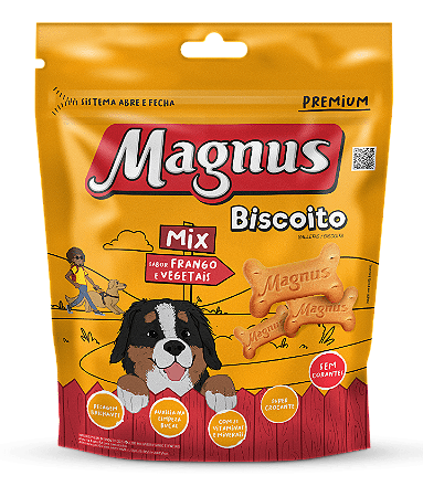 Magnus Biscoito Mix Cães Adultos