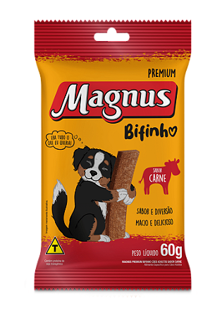 Magnus Bifinhos Cães Sabor Carne