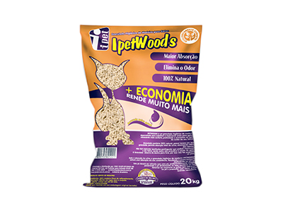 granulado higiênico para gatos IpetWoods