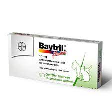 BAYTRIL ANTIMICROBIANO CAIXA 10 COMPRIMIDOS