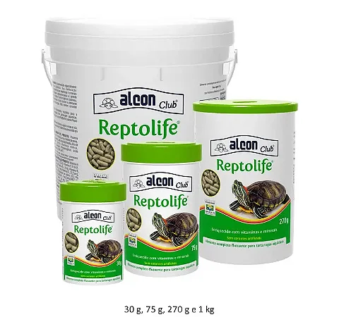 RAÇÃO ALCON REPTOLIFE PARA TARTARUGAS AQUÁTICAS