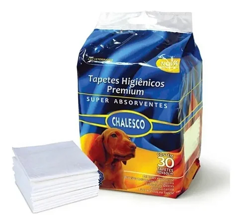 Tapete Higiênico Chalesco 50 Unidades 90x60cm
