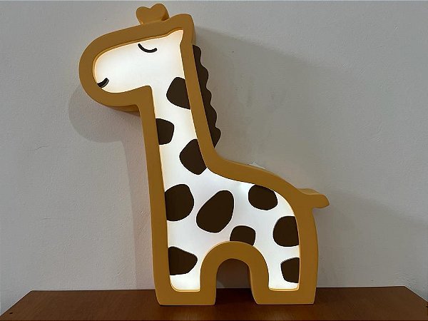 Luminária Girafa com Bateria