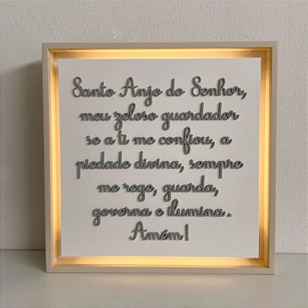 Quadro Charme Santo Anjo
