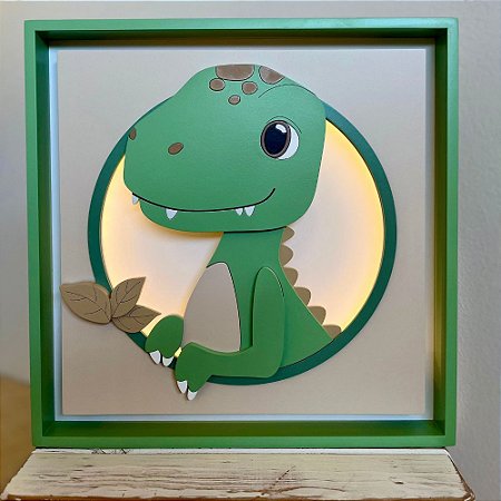 Quadro Charme Dino T-Rex