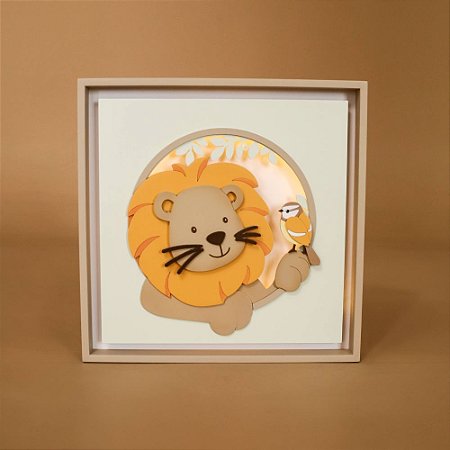 Quadro Charme Leão