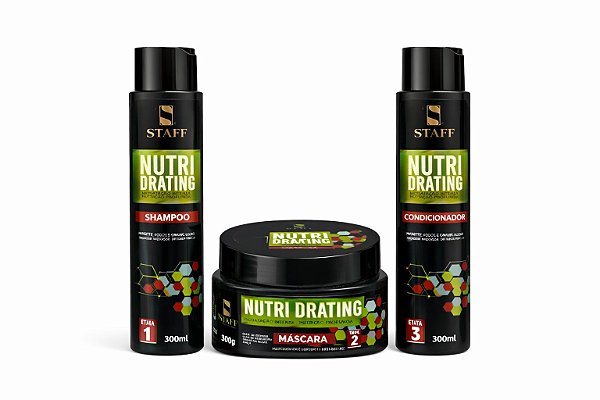Kit Nutri Drating 300ml - 3 Itens