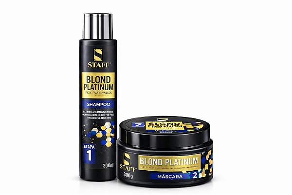 Kit Blond Platinum 300ml - 2 Itens