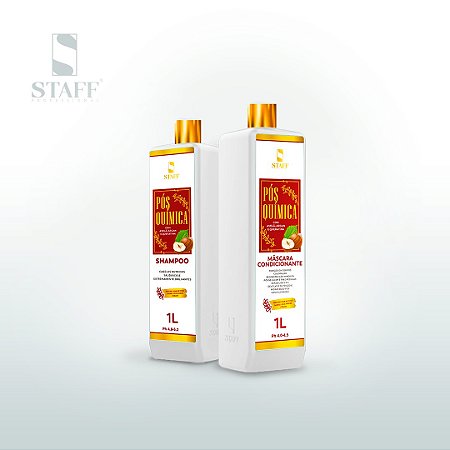 Shampoo e Máscara Pós Química 1L