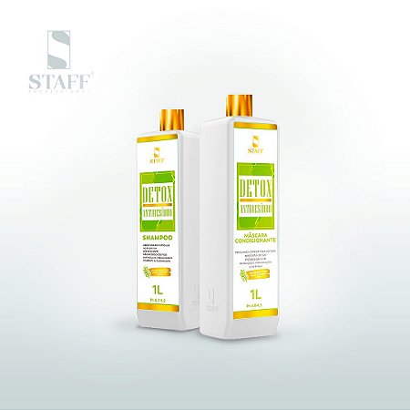 Shampoo e Máscara Detox Antiresiduo 1L