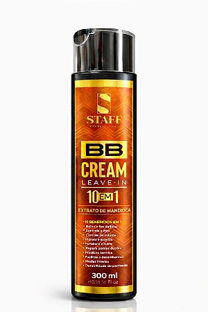 Leave-in 10 em 1 - Extrato de Mandioca 300ml - BB Cream