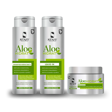KIT ALOE HIDRAT 3 PASSOS HOME CARE