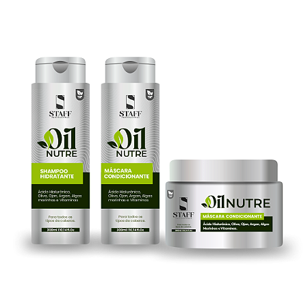 KIT OIL NUTRE 3 PASSOS HOME CARE