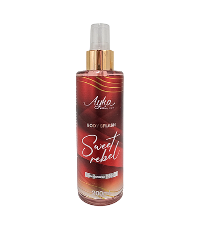 Body Splash Sweet Rebel Red - Ayka Beauty Cosmetics